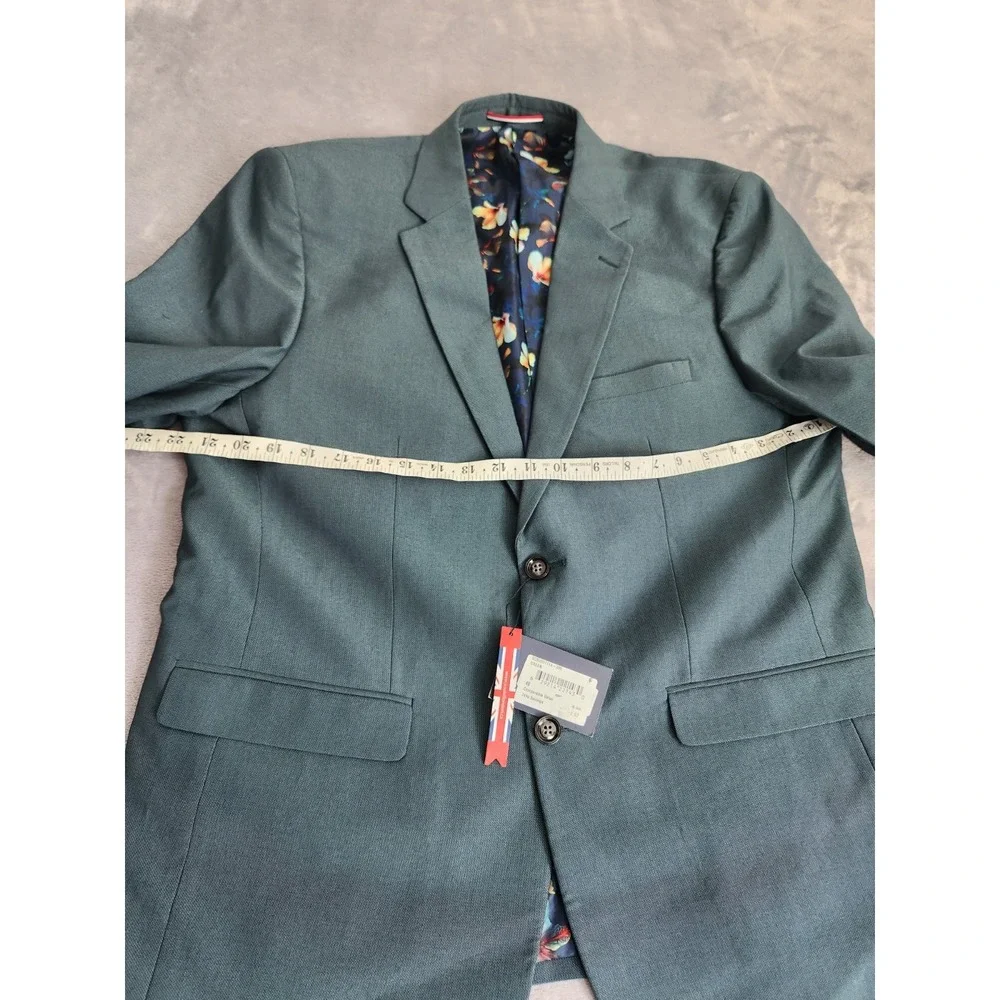 New Soul of London Green Suit Jacket Blazer Sport Coat 48 48R 44 Chest NWT
